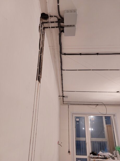 Замена проводки в квартире, Новосибирск (ул. Дачная) Фото 6