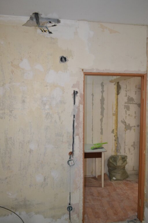 Замена проводки в однокомнатной квартире, Новосибирск (ул. Советская ...