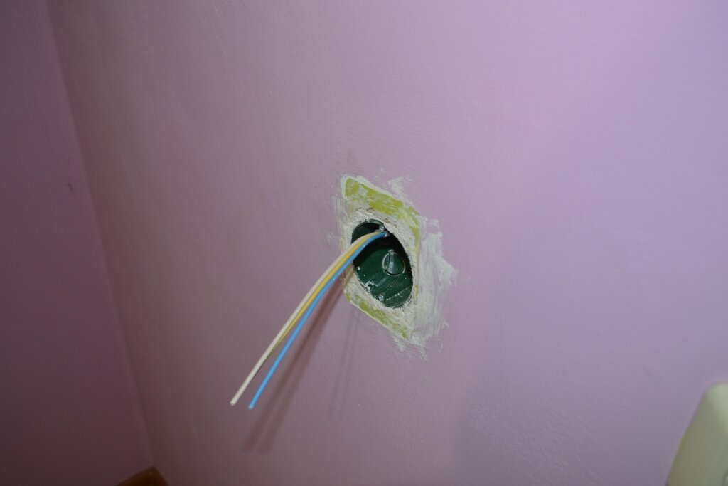 Замена проводки в однокомнатной квартире, Новосибирск (ул. Советская ...