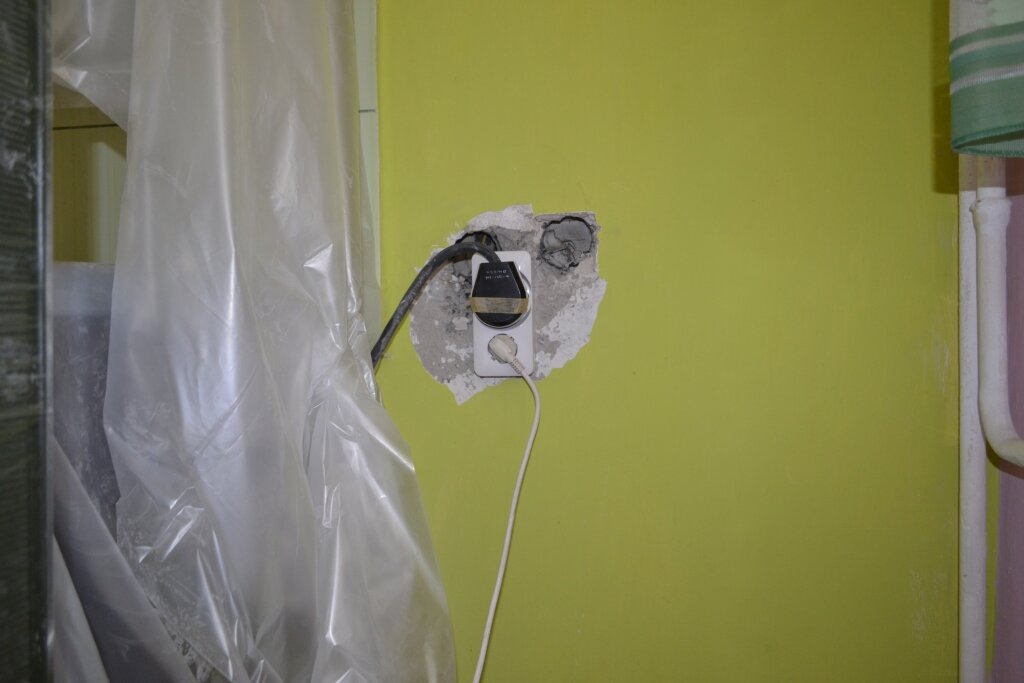 Замена проводки в однокомнатной квартире, Новосибирск (ул. Советская ...