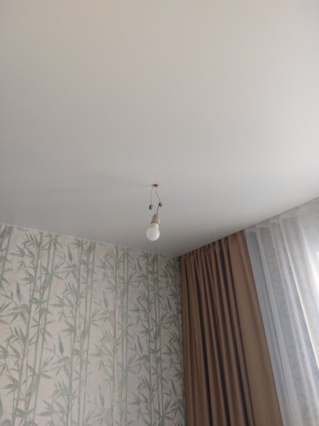 Смонтировали два светильника на потолок, Новосибирск (ул. Николая Островского ) Фото 0