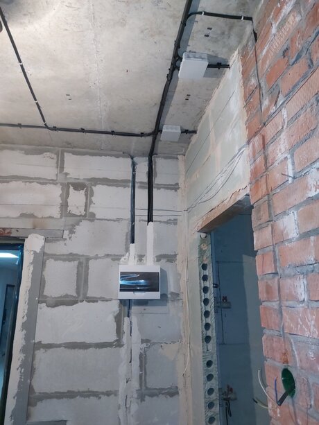 Замена проводки в квартире, Новосибирск (ул. Николая Островского ) Фото 10