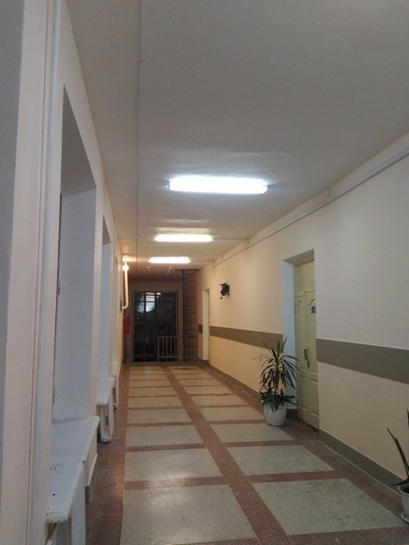 Монтаж светильников в школе, ул. Одоевского Фото 4