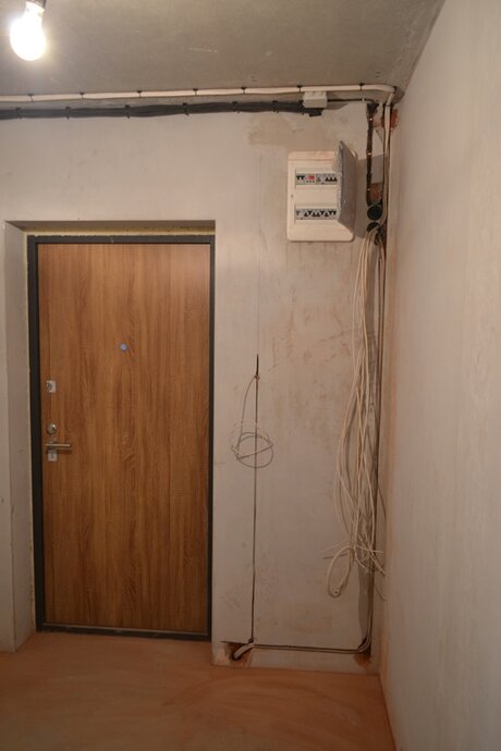 Замена проводки в квартире, по дизайн проекту. Новосибирск (ул. Владимира Заровного) Фото 17