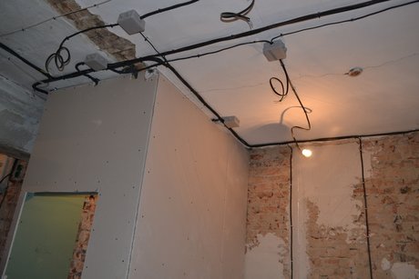 Замена проводки в квартире, Новосибирск (ул.Щетинкина) Фото 7